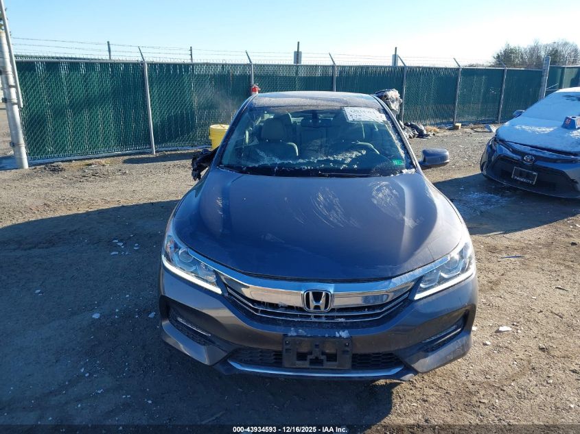 2016 Honda Accord Ex-L VIN: 1HGCR2F81GA092656 Lot: 43934593
