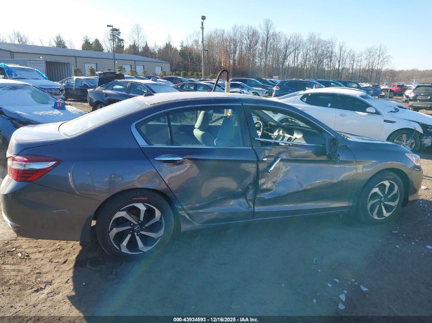 2016 Honda Accord Ex-L VIN: 1HGCR2F81GA092656 Lot: 43934593