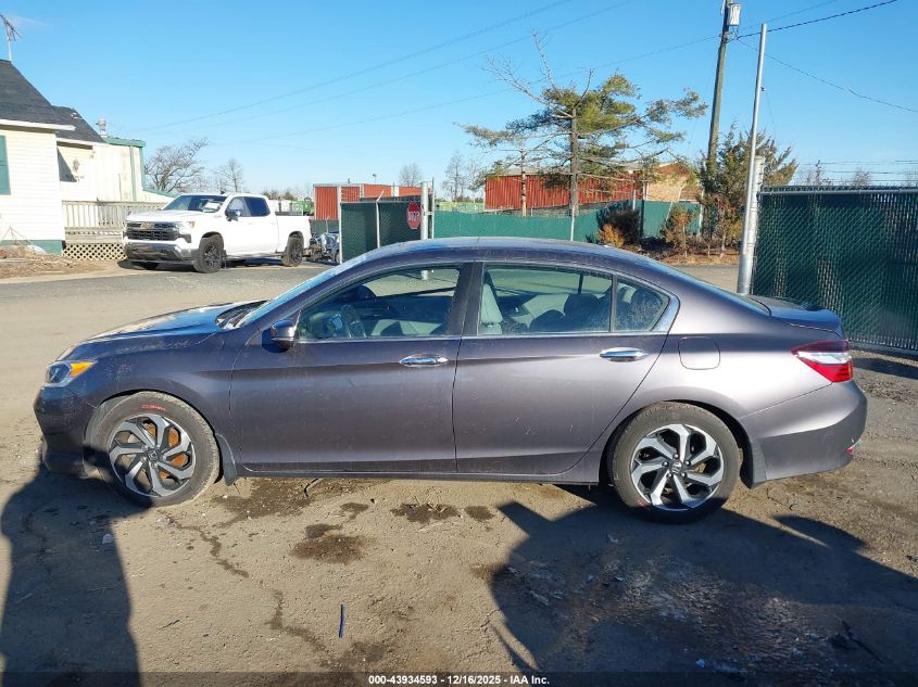 2016 Honda Accord Ex-L VIN: 1HGCR2F81GA092656 Lot: 43934593