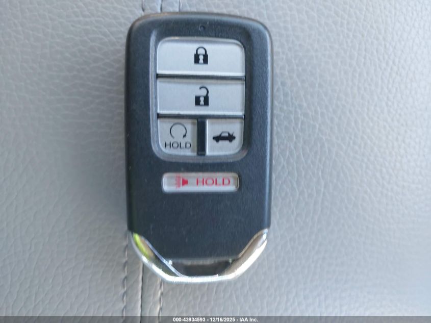 2016 Honda Accord Ex-L VIN: 1HGCR2F81GA092656 Lot: 43934593