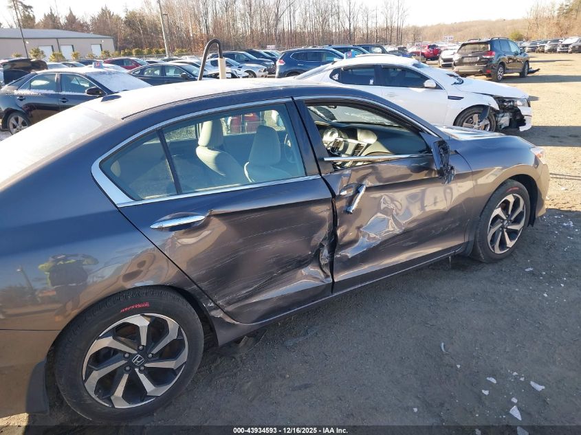 2016 Honda Accord Ex-L VIN: 1HGCR2F81GA092656 Lot: 43934593