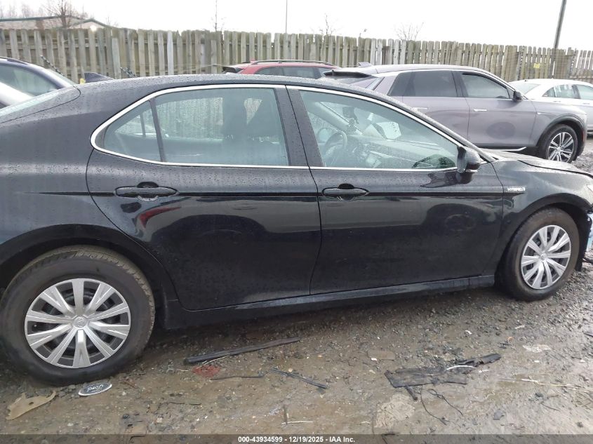 2019 Toyota Camry Hybrid Le VIN: 4T1B31HK8KU512009 Lot: 43934599