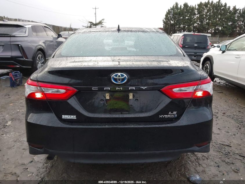 2019 Toyota Camry Hybrid Le VIN: 4T1B31HK8KU512009 Lot: 43934599