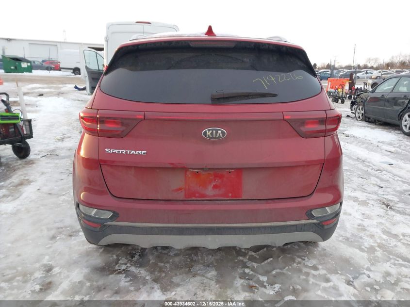 2021 Kia Sportage S VIN: KNDP6CAC3M7844926 Lot: 43934602