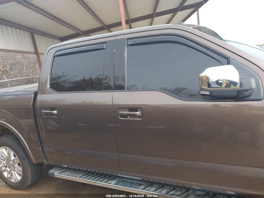 2015 Ford F-150 Lariat VIN: 1FTEW1CFXFKD47343 Lot: 43934603