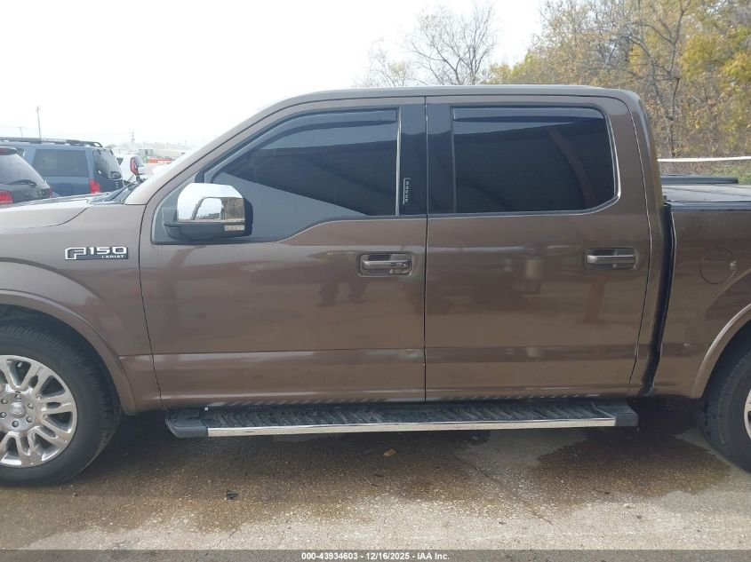 2015 Ford F-150 Lariat VIN: 1FTEW1CFXFKD47343 Lot: 43934603