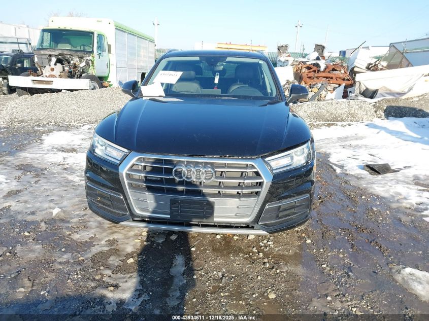 2018 Audi Q5 2.0T Premium/2.0T Tech Premium VIN: WA1ANAFY0J2012089 Lot: 43934611