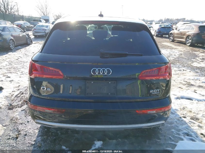 2018 Audi Q5 2.0T Premium/2.0T Tech Premium VIN: WA1ANAFY0J2012089 Lot: 43934611