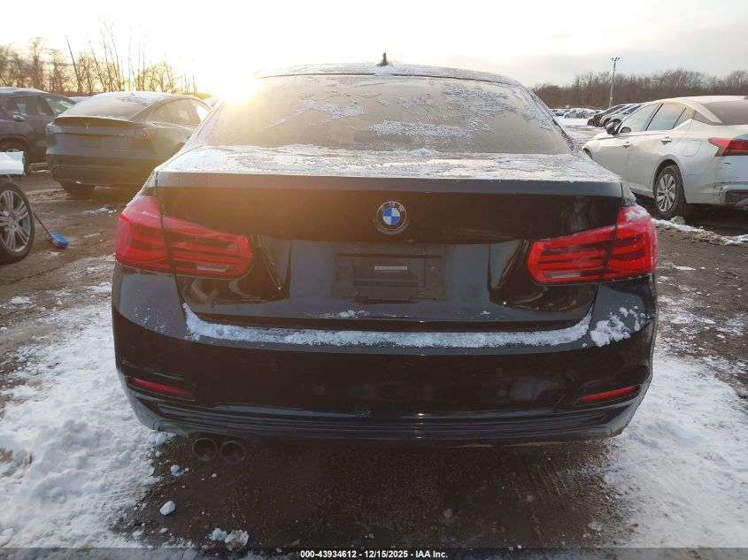 2018 BMW 330I xDrive VIN: WBA8D9G57JNU69391 Lot: 43934612