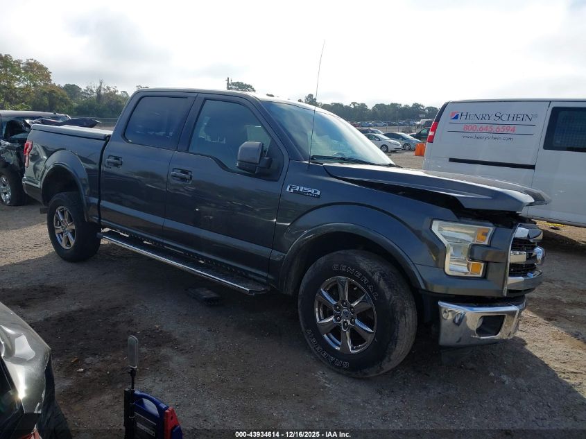 2015 Ford F-150 Lariat VIN: 1FTEW1CF3FKD53713 Lot: 43934614