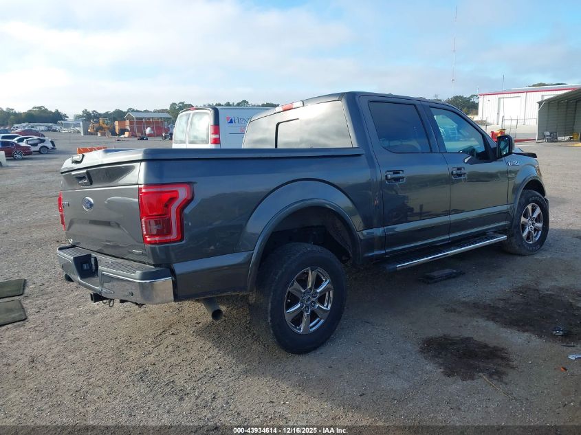 2015 Ford F-150 Lariat VIN: 1FTEW1CF3FKD53713 Lot: 43934614