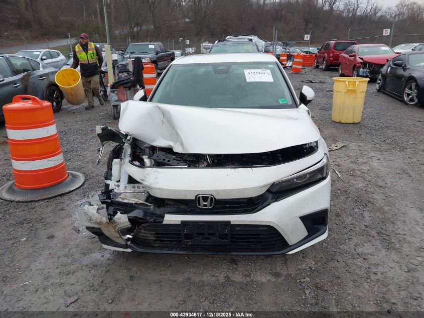 2023 Honda Civic Lx VIN: 2HGFE2F28PH566902 Lot: 43934617