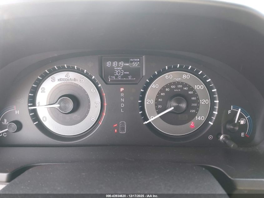 2012 Honda Odyssey Ex-L VIN: 5FNRL5H61CB109027 Lot: 43934620