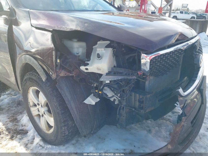 2018 Kia Sorento 2.4L Lx VIN: 5XYPGDA32JG425998 Lot: 43934623