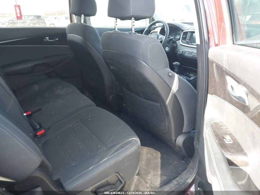 2018 Kia Sorento 2.4L Lx VIN: 5XYPGDA32JG425998 Lot: 43934623