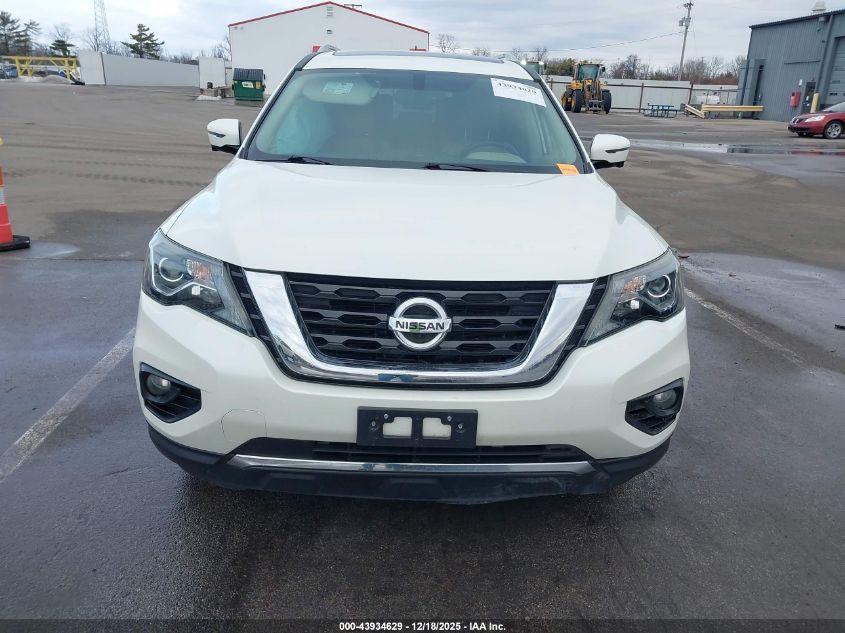 2017 Nissan Pathfinder Sl VIN: 5N1DR2MM0HC662392 Lot: 43934629