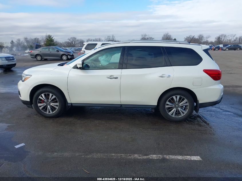 2017 Nissan Pathfinder Sl VIN: 5N1DR2MM0HC662392 Lot: 43934629