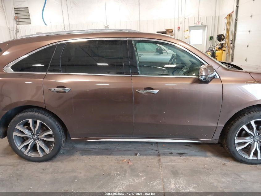 2019 Acura Mdx Advance Pkg VIN: 5J8YD4H83KL009139 Lot: 43934642