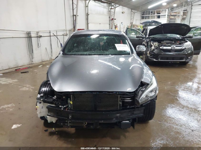 2018 Infiniti Q70 3.7X Luxe VIN: JN1BY1AR7JM220592 Lot: 43934649