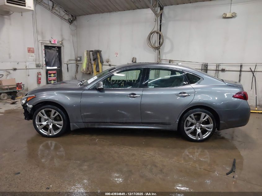 2018 Infiniti Q70 3.7X Luxe VIN: JN1BY1AR7JM220592 Lot: 43934649