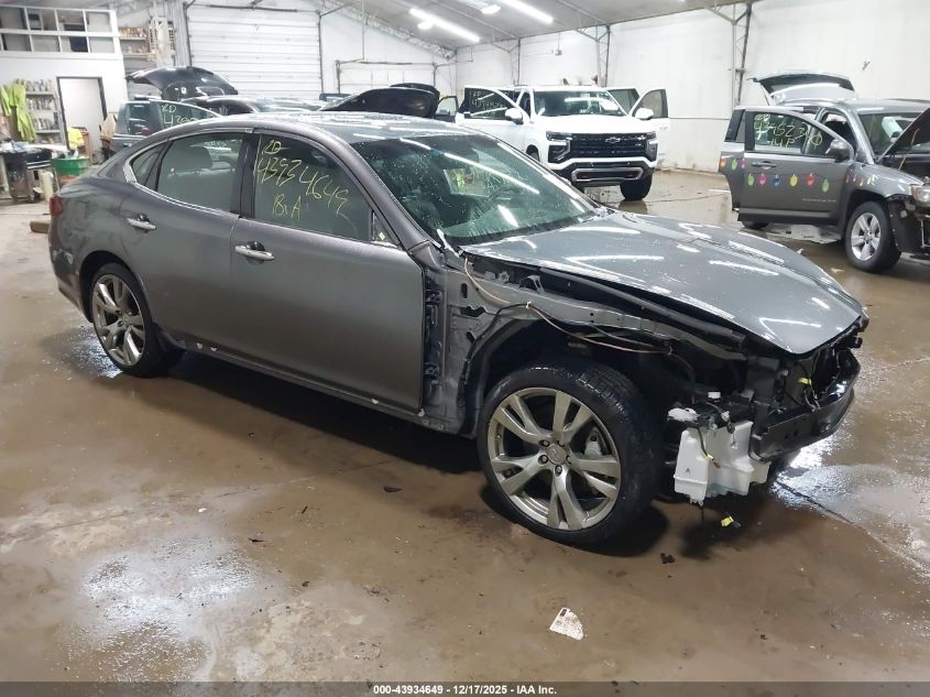 2018 Infiniti Q70 3.7X Luxe VIN: JN1BY1AR7JM220592 Lot: 43934649