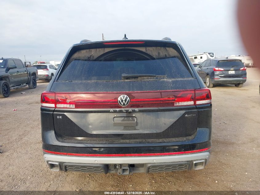 2025 Volkswagen Atlas 2.0T Peak Edition VIN: 1V2CR2CA4SC534086 Lot: 43934648