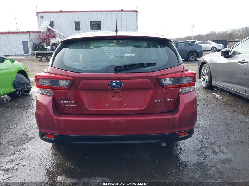 2020 Subaru Impreza 5-Door VIN: 4S3GTAB63L3728458 Lot: 43934660