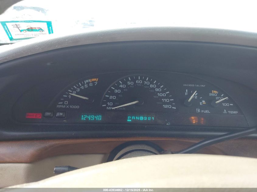 1998 Oldsmobile Eighty-Eight Ls VIN: 1G3HN52K1W4802204 Lot: 43934662