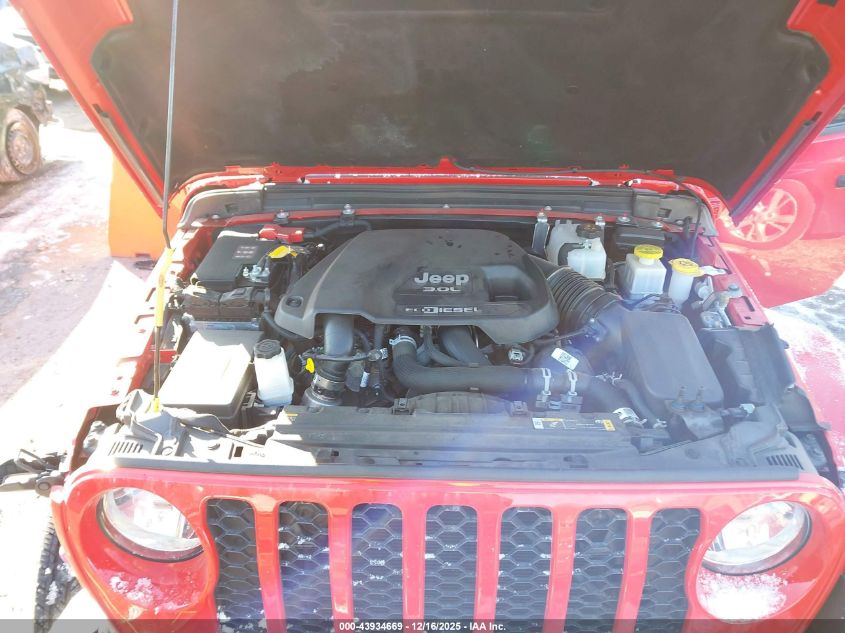 2023 Jeep Gladiator Sport S 4X4 VIN: 1C6JJTAM3PL519922 Lot: 43934669