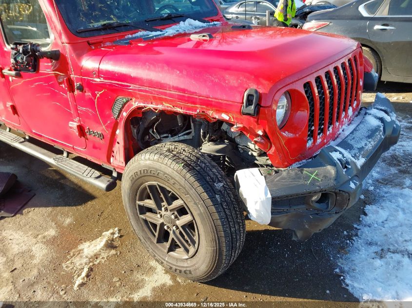 2023 Jeep Gladiator Sport S 4X4 VIN: 1C6JJTAM3PL519922 Lot: 43934669