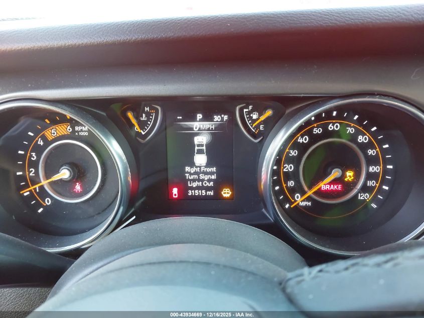 2023 Jeep Gladiator Sport S 4X4 VIN: 1C6JJTAM3PL519922 Lot: 43934669