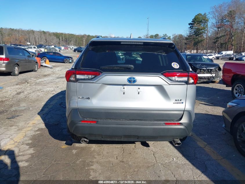 2024 Toyota Rav4 Hybrid Xle VIN: 2T3RWRFV9RW250973 Lot: 43934673