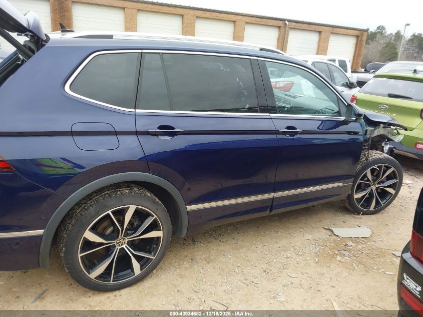 2022 Volkswagen Tiguan 2.0T Sel R-Line VIN: 3VV4B7AX1NM069415 Lot: 43934682