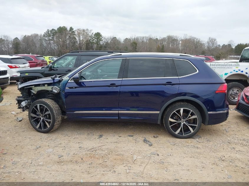 2022 Volkswagen Tiguan 2.0T Sel R-Line VIN: 3VV4B7AX1NM069415 Lot: 43934682