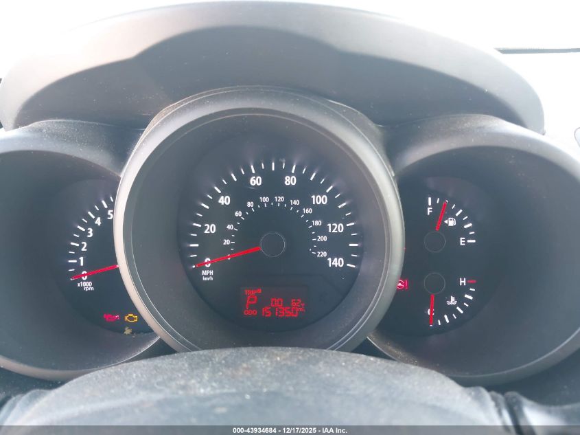 2013 Kia Soul VIN: KNDJT2A50D7630406 Lot: 43934684