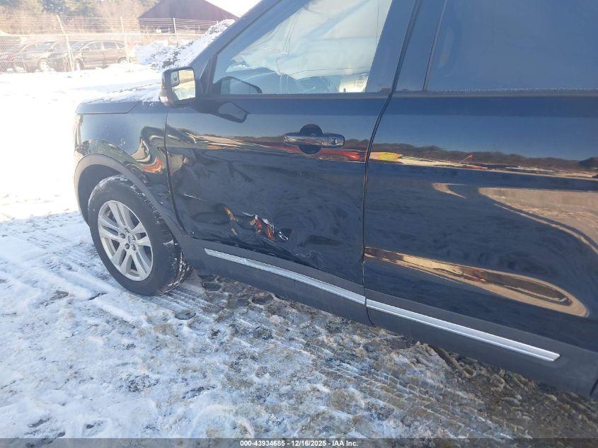 2018 Ford Explorer Xlt VIN: 1FM5K8D81JGC29838 Lot: 43934685