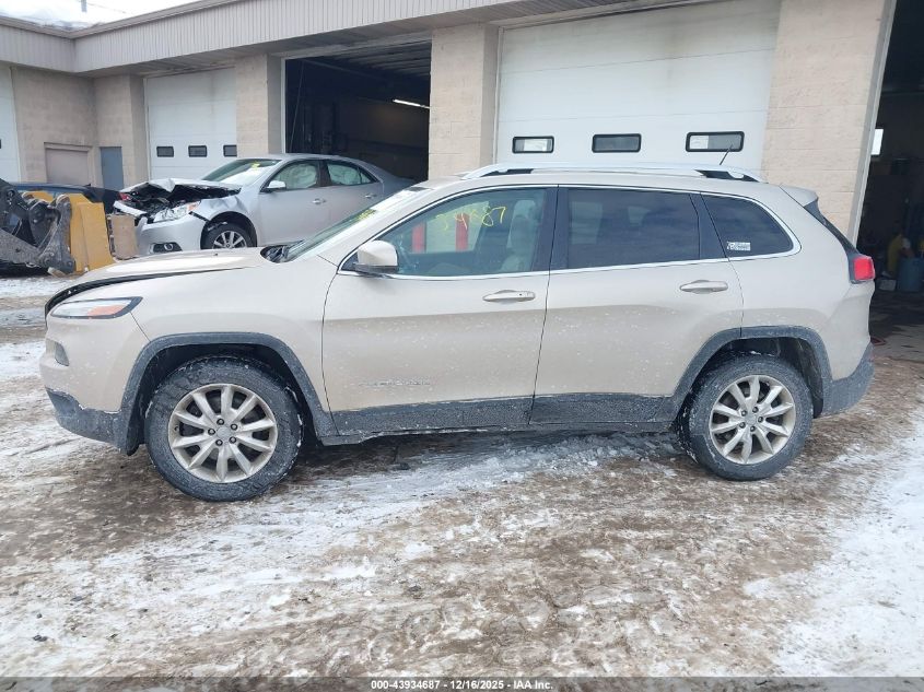 2015 Jeep Cherokee Limited VIN: 1C4PJMDS9FW556327 Lot: 43934687