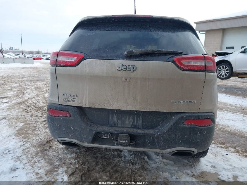 2015 Jeep Cherokee Limited VIN: 1C4PJMDS9FW556327 Lot: 43934687