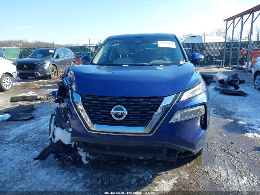 2021 Nissan Rogue Sv Fwd VIN: JN8AT3BA4MW014347 Lot: 43934688