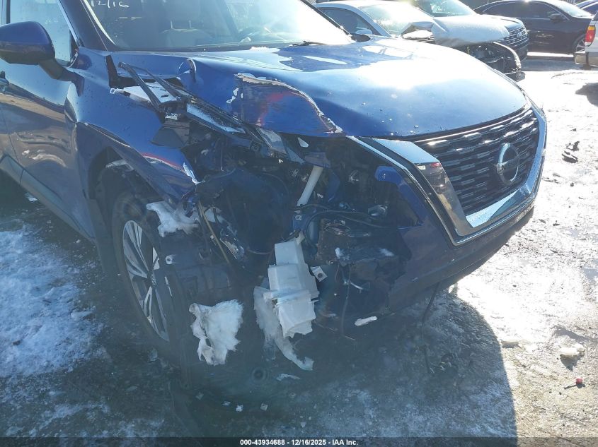 2021 Nissan Rogue Sv Fwd VIN: JN8AT3BA4MW014347 Lot: 43934688