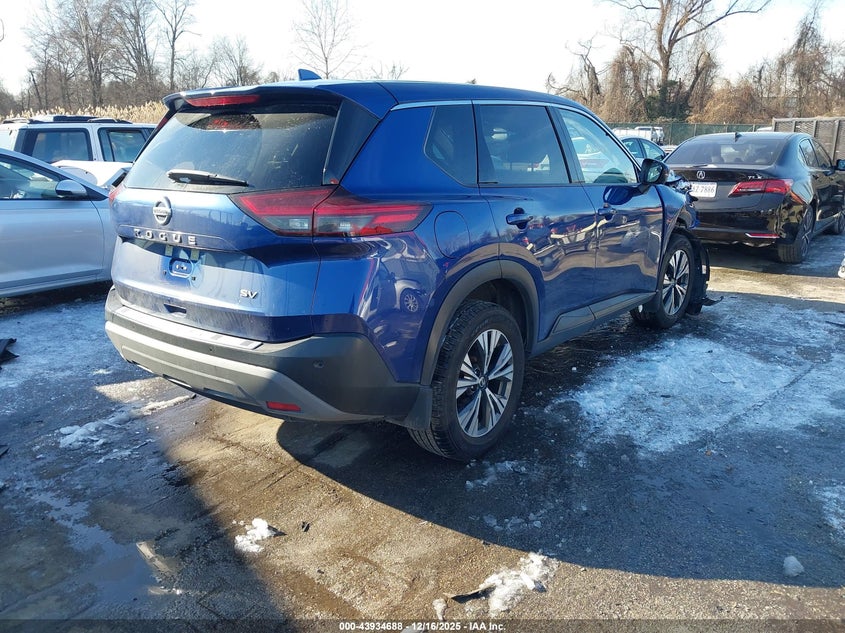 2021 Nissan Rogue Sv Fwd