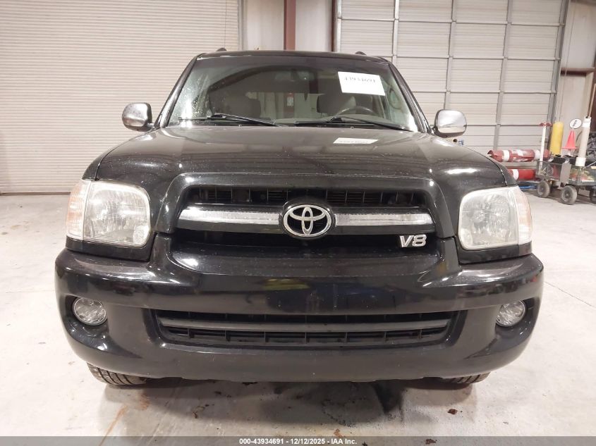 2007 Toyota Sequoia Limited V8 VIN: 5TDZT38A47S291932 Lot: 43934691