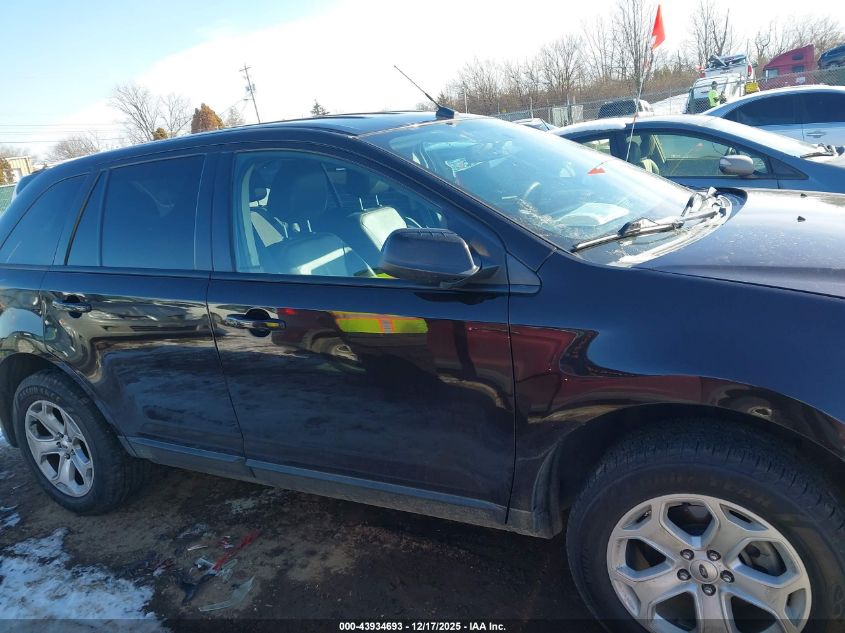 2013 Ford Edge Sel VIN: 2FMDK3JC2DBC01954 Lot: 43934693