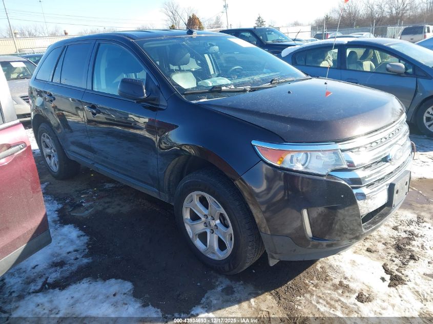 2013 Ford Edge Sel VIN: 2FMDK3JC2DBC01954 Lot: 43934693
