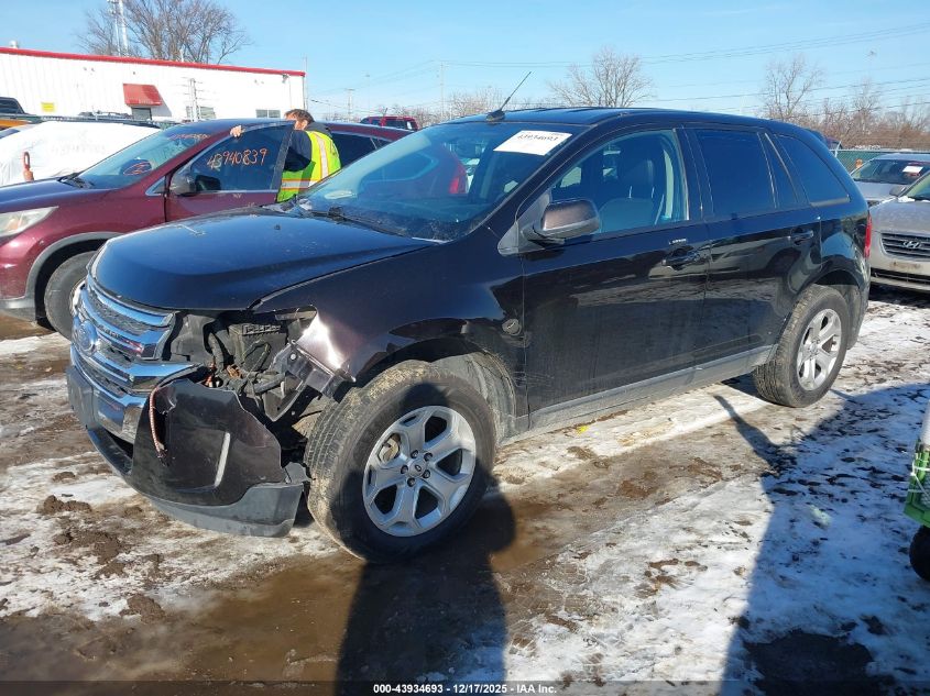 2013 Ford Edge Sel VIN: 2FMDK3JC2DBC01954 Lot: 43934693