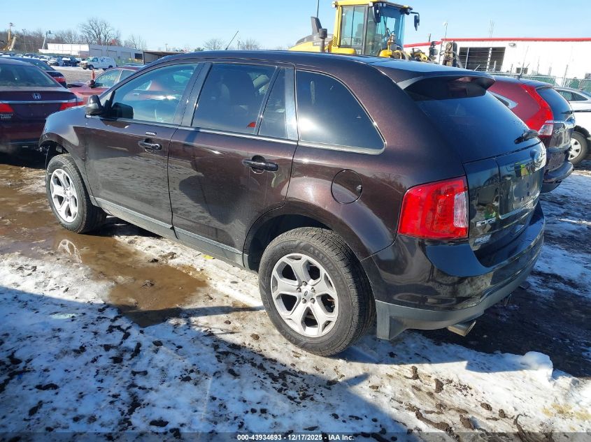 2013 Ford Edge Sel VIN: 2FMDK3JC2DBC01954 Lot: 43934693