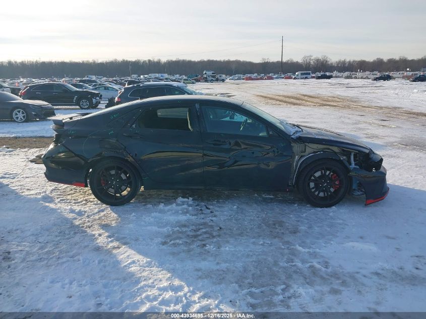 2025 Hyundai Elantra N VIN: KMHLW4DKXSU028975 Lot: 43934695