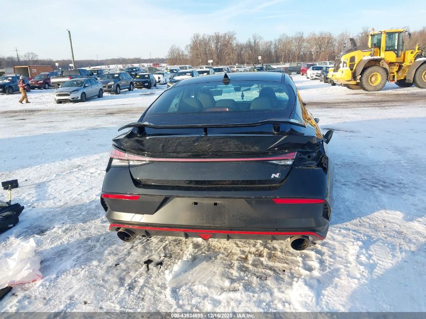 2025 Hyundai Elantra N VIN: KMHLW4DKXSU028975 Lot: 43934695