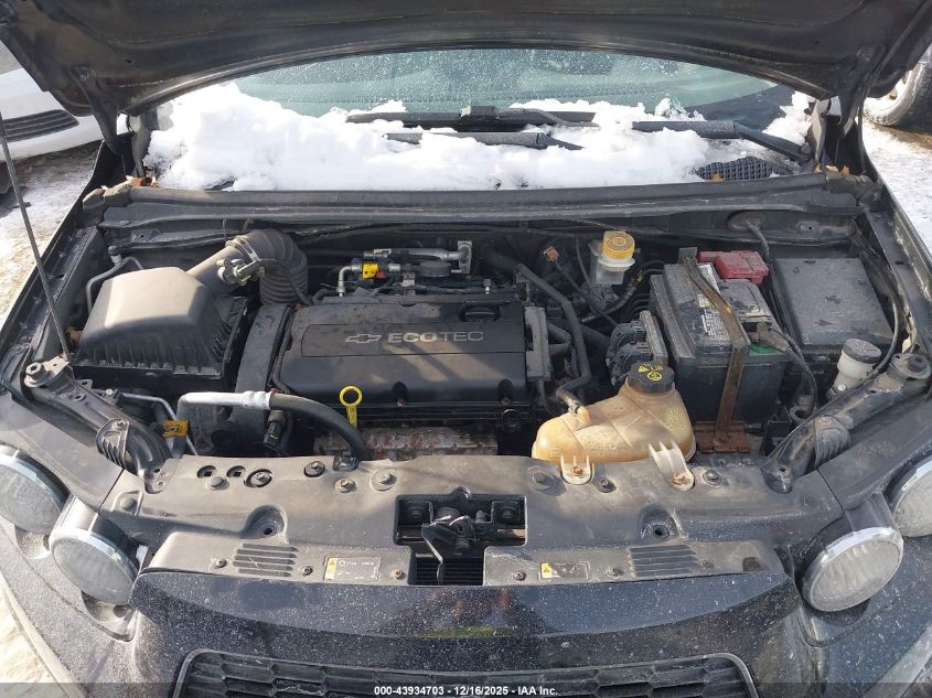 2012 Chevrolet Sonic 2Ls VIN: 1G1JA5SH1C4121921 Lot: 43934703