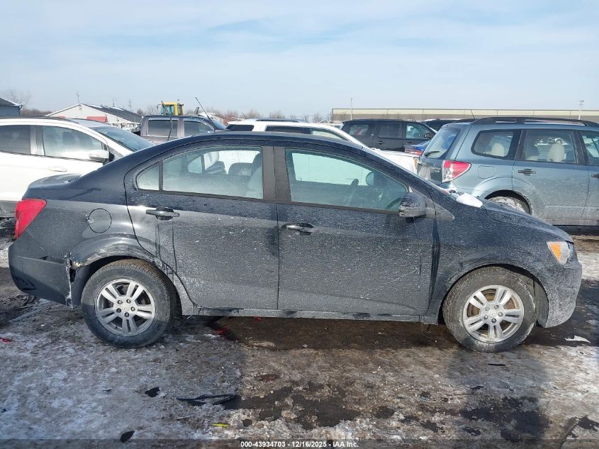 2012 Chevrolet Sonic 2Ls VIN: 1G1JA5SH1C4121921 Lot: 43934703